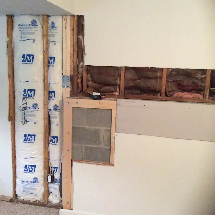 Wall insulation replacement during Structural Drying in Gastonia